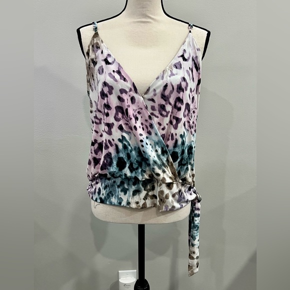 Ariella Tops - Ariella pastel animal print top size medium